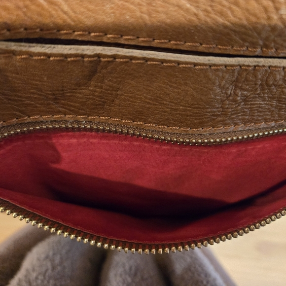 Hammitt Daniel Cognac/Black Leather Medium Handbag - Picture 5 of 16